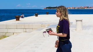 Ludijada maturanata na zadarskoj rivi 17. svibnja 2016. Foto: Bojan Bogdanić