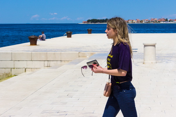 Ludijada maturanata na zadarskoj rivi 17. svibnja 2016. Foto: Bojan Bogdanić