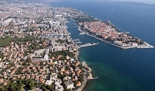 Zadar – Zračne snimke, Panorama  (foto: Marin Gospić)