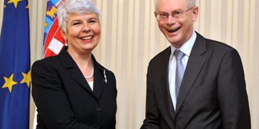 Kosor i Van Rompuy Kosor i Van Rompuy