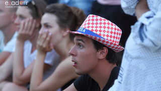 Bibinje: Navijanje za Vatrene i fešta nakon pobjede nad Engleskom