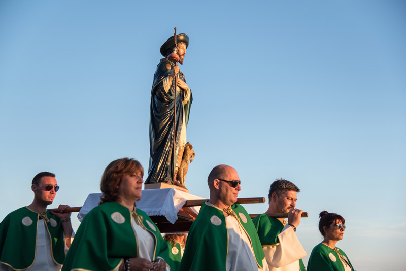 Procesija u Biogradu na blagdan sv. Roka, foto: Vinko Pešić Procesija u Biogradu na blagdan sv. Roka, foto: Vinko Pešić