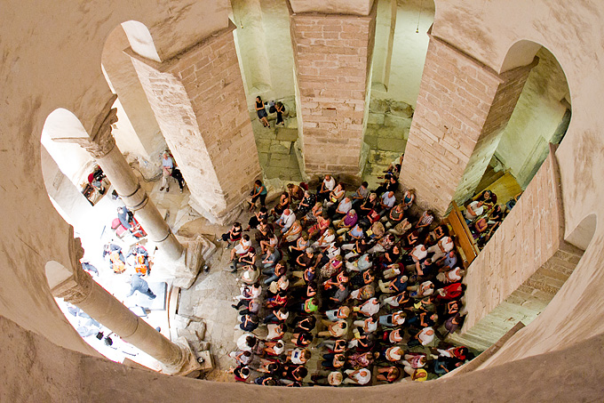Hrvatska komorna filharmonija, Mak Grgić i Franko Božac u crkvi Sv. Donata, foto: L. Banić