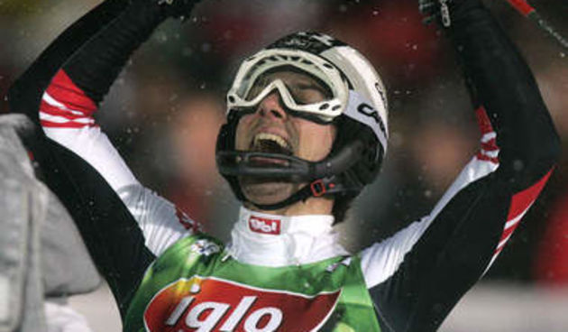 Mario Matt, pobjednik noćnog slaloma u Schladmingu (Foto:kurier.at)
