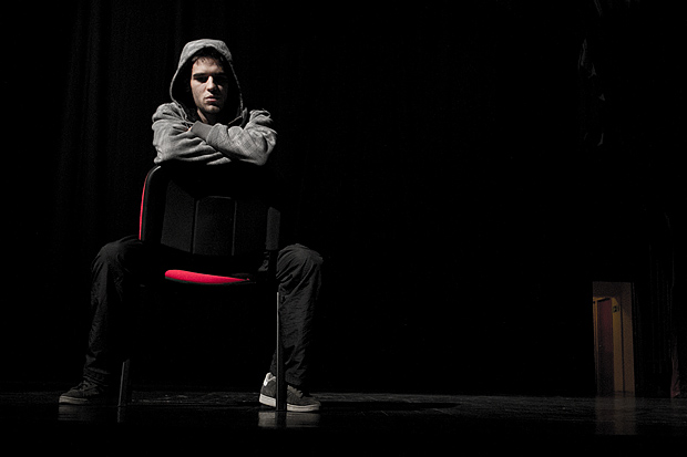 Hrvatsko narodno kazalište Zadar traži nove mlade talente za glumačku radionicu, a mi smo sinoć pratili audiciju na kojoj su se budućoj mentorici, glumici Jasni Ančić, predstavili prvi muški kandidati, foto Leo Banic