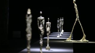 Zagreb: Eksponati izložbe Alberto Giacommeti u Umjetničkom paviljonu Zagreb: Eksponati izložbe Alberto Giacommeti u Umjetničkom paviljonu