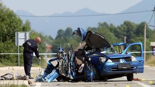 Stravična prometna nesreća u Ličkom Cerju na državnoj cesti D50