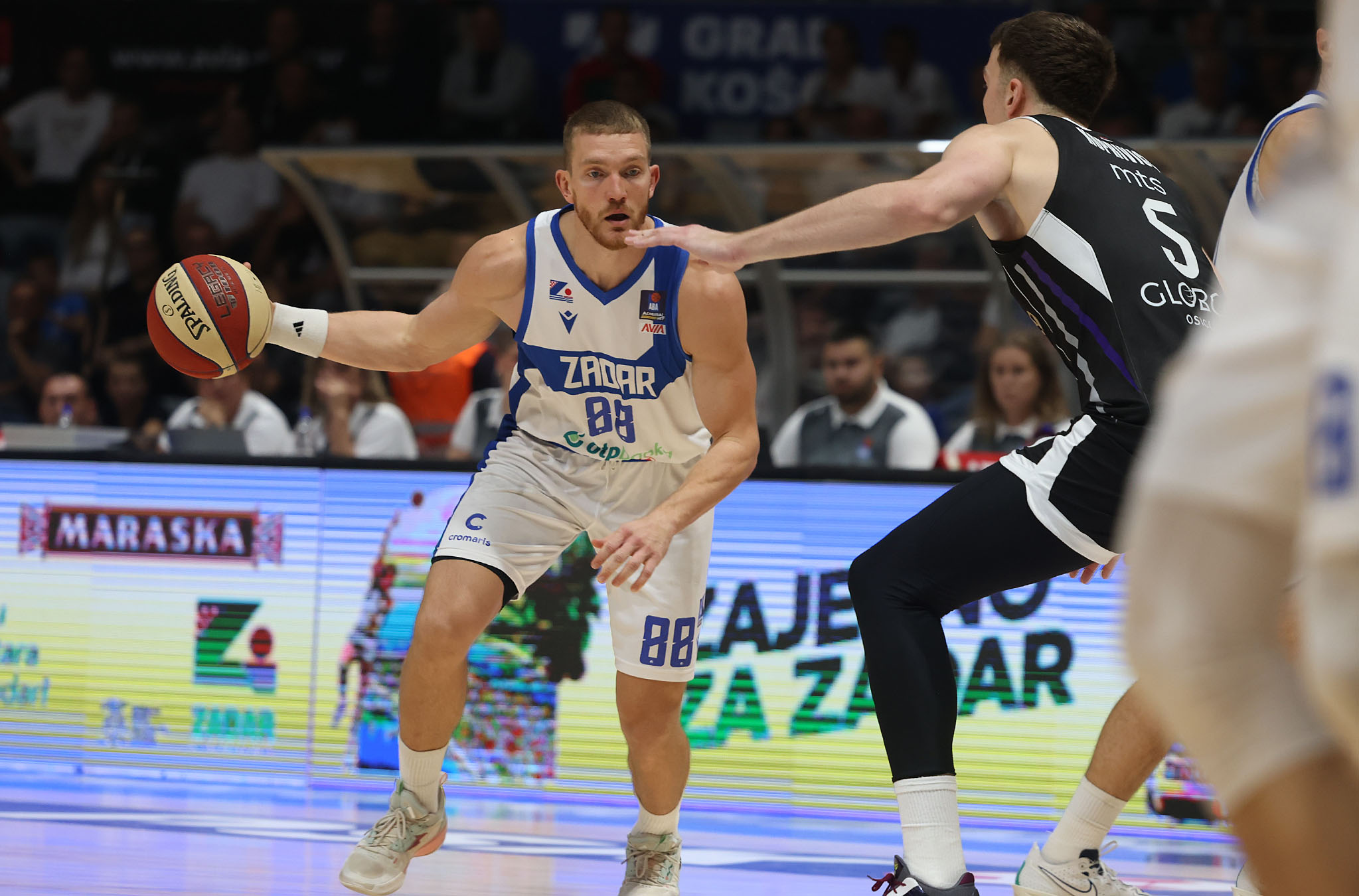 AdmiralBet ABA liga, 5. kolo: KK Zadar – KK Partizan 71-75