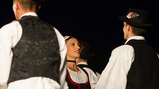 Bibinje: Nastup ansambla Lado, foto: Leo Banić