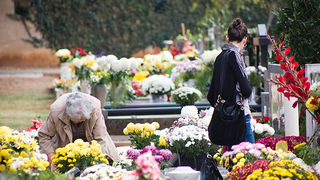 Gradsko groblje uoči blagdana Svih svetih (foto:Saša Čuka) Gradsko groblje uoči blagdana Svih svetih (foto:Saša Čuka)