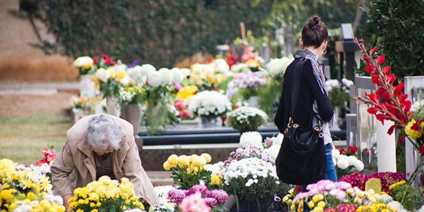 Gradsko groblje uoči blagdana Svih svetih (foto:Saša Čuka)
