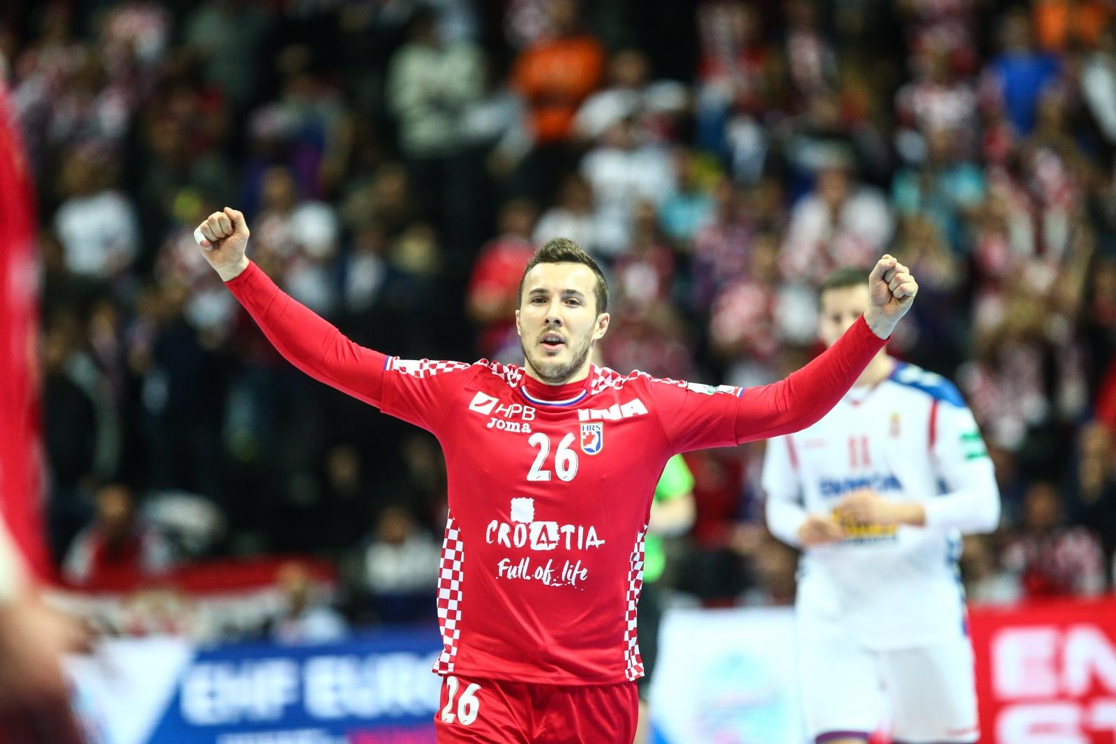 Spaladium Arena, Split – Europsko rukometno prvenstvo, skupina A, 1. kolo, Hrvatska – Srbija 32-22. Spaladium Arena, Split – Europsko rukometno prvenstvo, skupina A, 1. kolo, Hrvatska – Srbija 32-22.