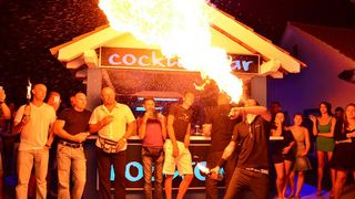 Noštromo bar Vir – otvorenje & fire flame show, Foto:Iva Perinčić
