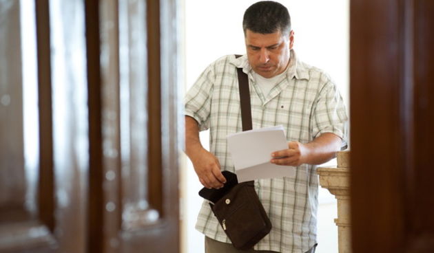 Zadar, 030712.
Nastavak sudjenja Drazenu Slavici za kornatsku tragediju.
Na fotografiji: Drazen Slavica.
Foto: Luka Gerlanc / CROPIX