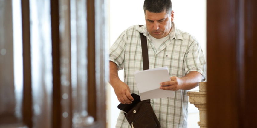 Zadar, 030712.
Nastavak sudjenja Drazenu Slavici za kornatsku tragediju.
Na fotografiji: Drazen Slavica.
Foto: Luka Gerlanc / CROPIX