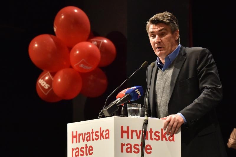 Predizborni skup koalicije “Hrvatska raste” u HNK Zadar, Foto: Dino Stanin/PIXSELL