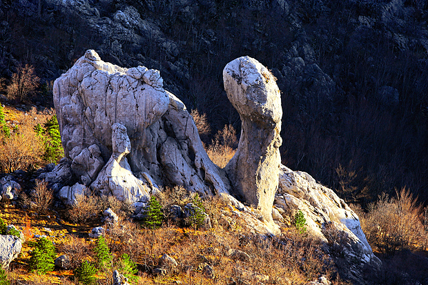 Uspon na Bojin Kuk i pogled na Italiju, Foto: Leo Banić Uspon na Bojin Kuk i pogled na Italiju, Foto: Leo Banić