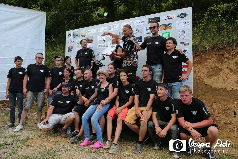 Vespa klub Zadar u Austriji, foto-klub Scooterie Liebnitz