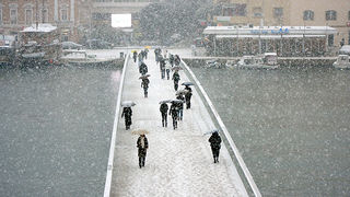 Snijeg u Zadru, 17. prosinca 2009, Foto: Saša Čuka