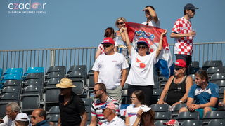 Davis Cup: Vruća navijačka atmosfera u meču Ćilića i Querreya