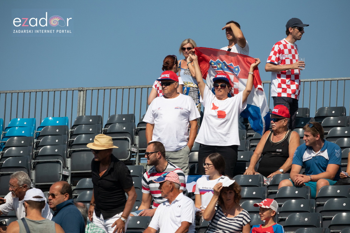 Davis Cup: Vruća navijačka atmosfera u meču Ćilića i Querreya