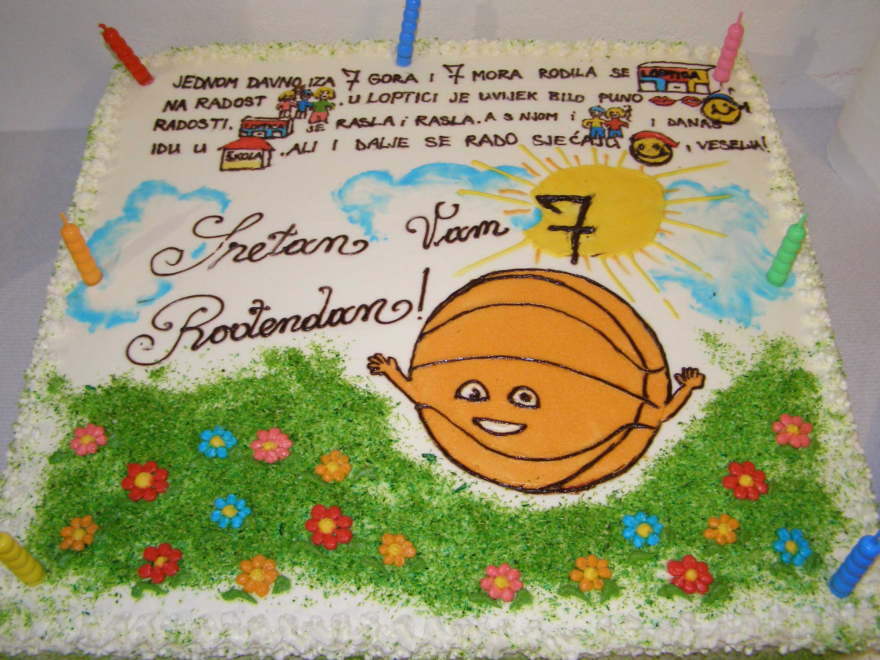 Dječja sportska škola Loptica slavi 7. rođendan Dječja sportska škola Loptica slavi 7. rođendan