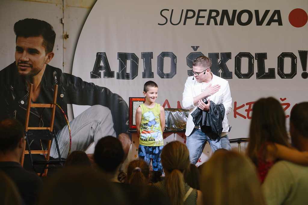Supernova Zadar: Adio školo uz koncert Damira Kedže Supernova Zadar: Adio školo uz koncert Damira Kedže