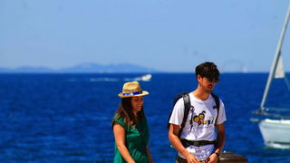 Ljetni šušur na zadarskoj rivi