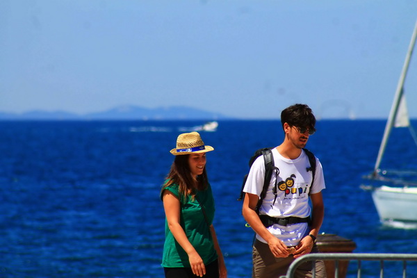 Ljetni šušur na zadarskoj rivi