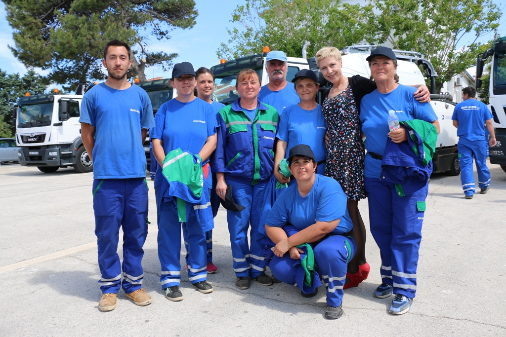 Prezentacija novog voznog parka poduzeća Čisti otok i Vodovod Vir Prezentacija novog voznog parka poduzeća Čisti otok i Vodovod Vir