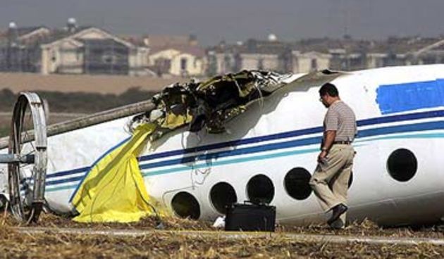 Zrakoplovna nesreća (Foto: HTV)