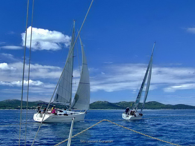 Zadarska regata 2014.  Foto: Leonard Kvarantan