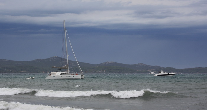 Tramontana u Zadru 26. kolovoza 2012.