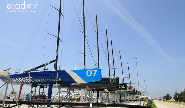 U marinu Dalmacija stigle jedrilice sudionice regate TP52 Super Series