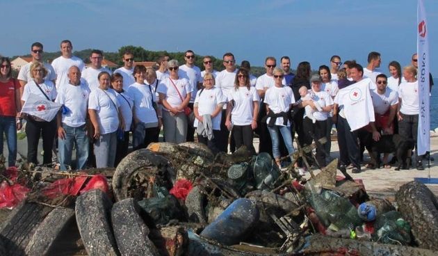 Akcija čišćenja, otpad, Pašman