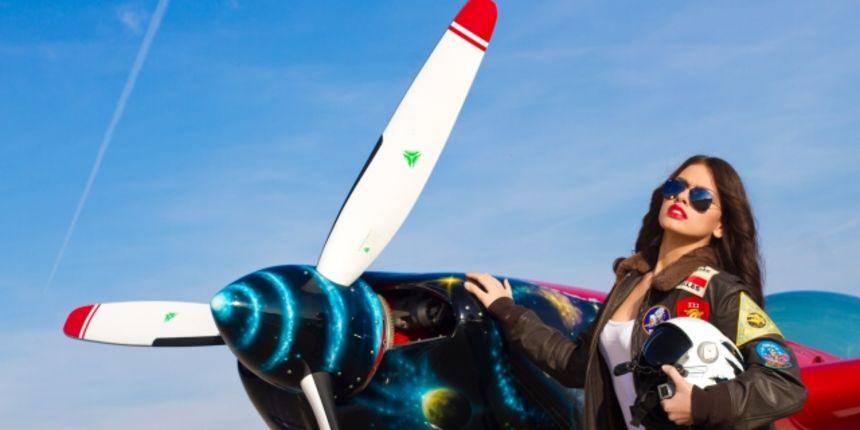 Dunja Dulčić, Adria air race, foto: Juraj Stipetić Dunja Dulčić, Adria air race, foto: Juraj Stipetić