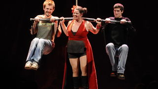 Zagreb, 291011.
Veceras je u staroj tvornici Jedinstvo odrzana jos jedna vecer 7. Festivala novog cirkusa, koji traje od 25.10. do 30.10. Veceras je odrzana cabaret predstava Red room.
Na fotografiji: nastup Betty Brawn.
Foto: Admir Buljubasic / CROPIX Zagreb, 291011.
Veceras je u staroj tvornici Jedinstvo odrzana jos jedna vecer 7. Festivala novog cirkusa, koji traje od 25.10. do 30.10. Veceras je odrzana cabaret predstava Red room.
Na fotografiji: nastup Betty Brawn.
Foto: Admir Buljubasic / CROPIX