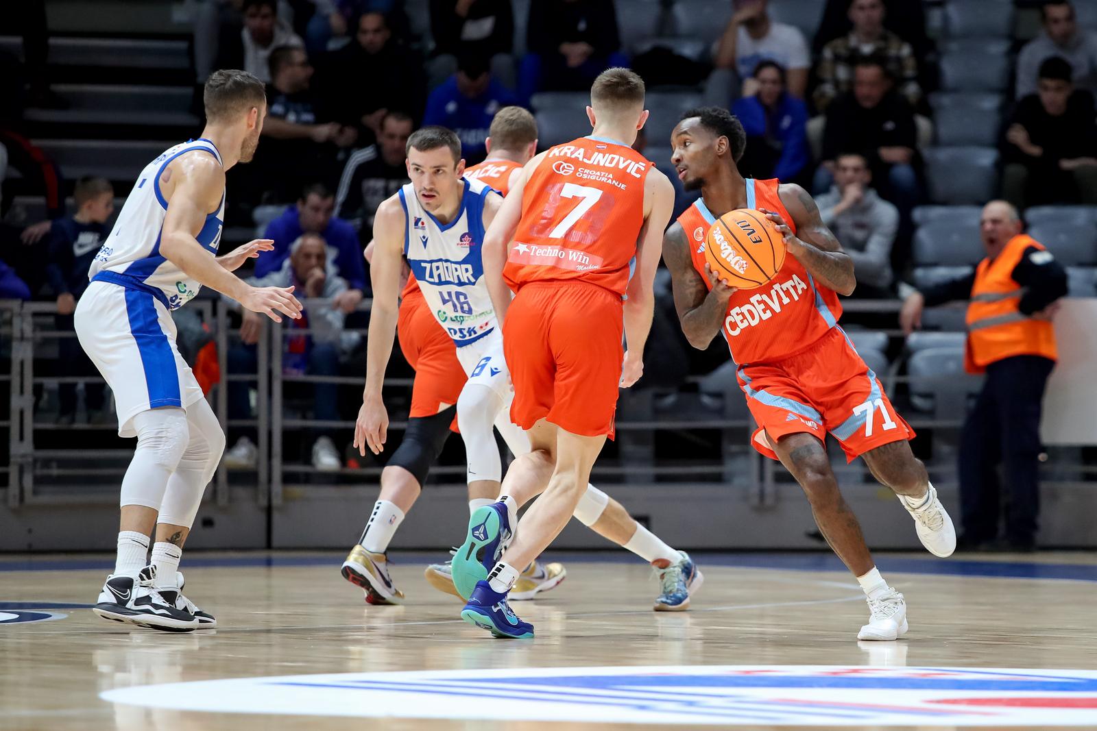 Zadar i Cedevita Junior odigrali utakmicu 19. kola FavBet Premijer lige