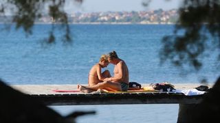 Bablje ljeto na zadarskim plažama 9. listopada 2014, Foto: Filip Brala/PIXSELL Bablje ljeto na zadarskim plažama 9. listopada 2014, Foto: Filip Brala/PIXSELL