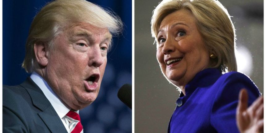 Predsjednička debata: Donald Trump vs Hilary Clinton. Foto: Hina