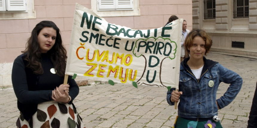 Eko dani 2009: Eko grafiti i Zagrlimo poluotok (Foto: Sasa Cuka)