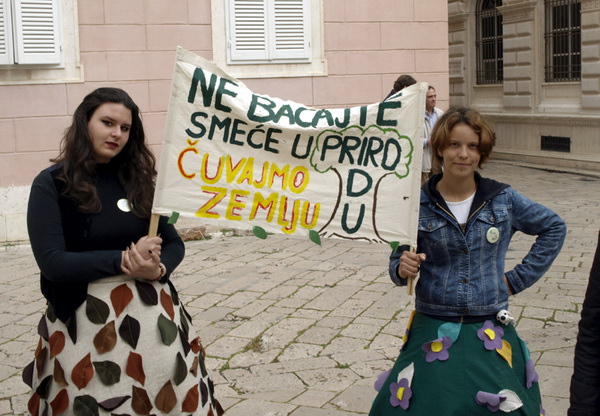 Eko dani 2009: Eko grafiti i Zagrlimo poluotok (Foto: Sasa Cuka)