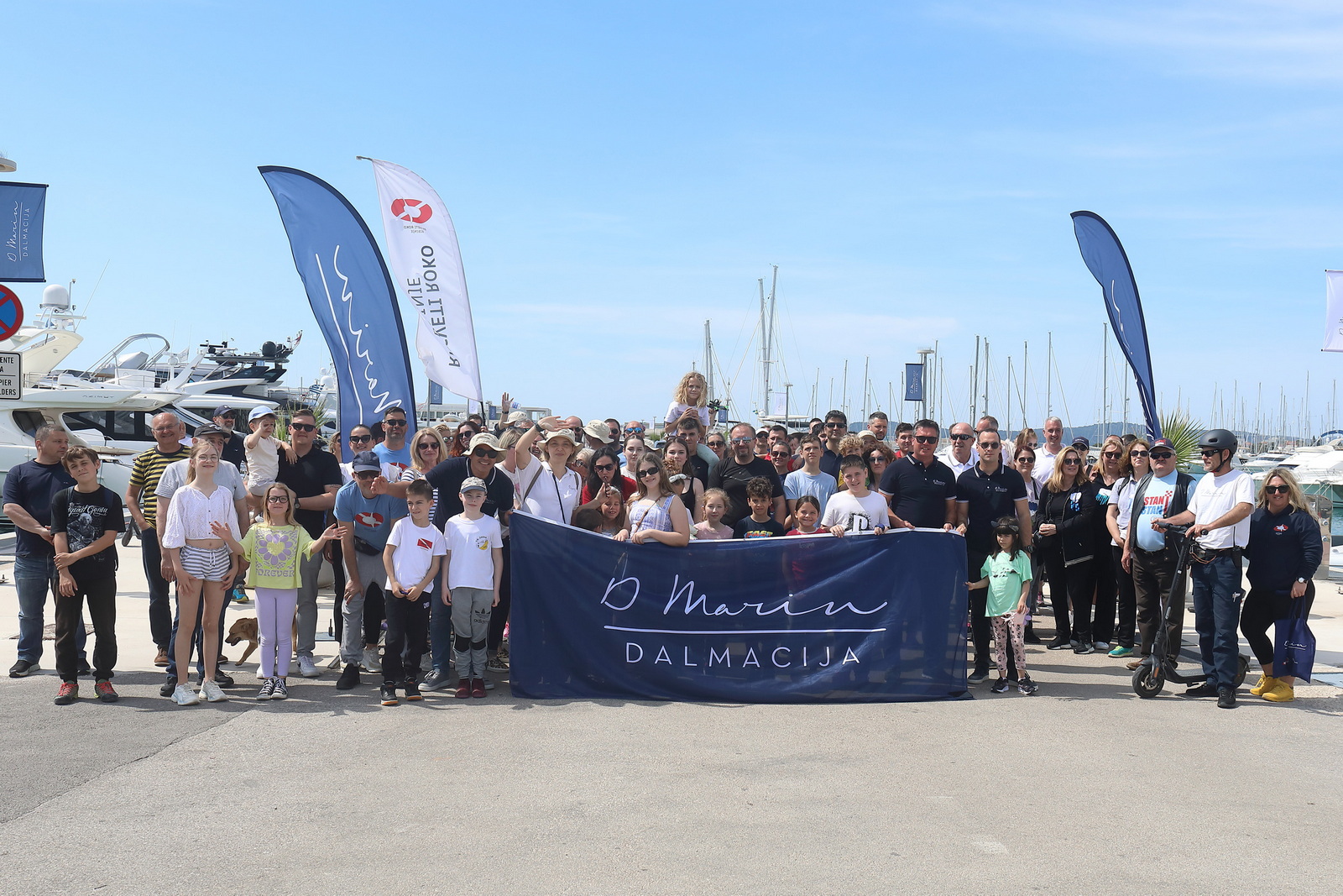 Ekološka akcija čišćenja podmorja u D-Marin Dalmacija