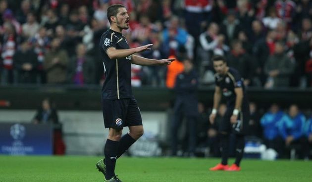 29.09.2015., Allianz Arena, Muenchen, Njemacka – UEFA Liga prvaka, skupina F, 2. kolo, Bayern – Dinamo Zagreb. Arijan Ademi. Photo: Luka Stanzl/PIXSELL