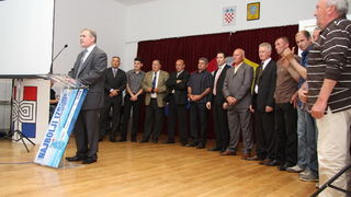 Predizborni skup HDZ-a u Sukosanu