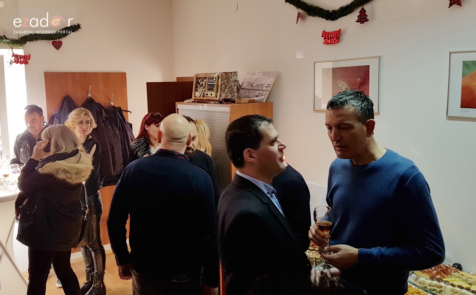 Božićni domijenak i premijera novog studija Novog radija