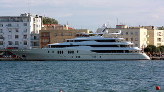 Superjahta “Eminence” u zadarskoj luci Superjahta “Eminence” u zadarskoj luci