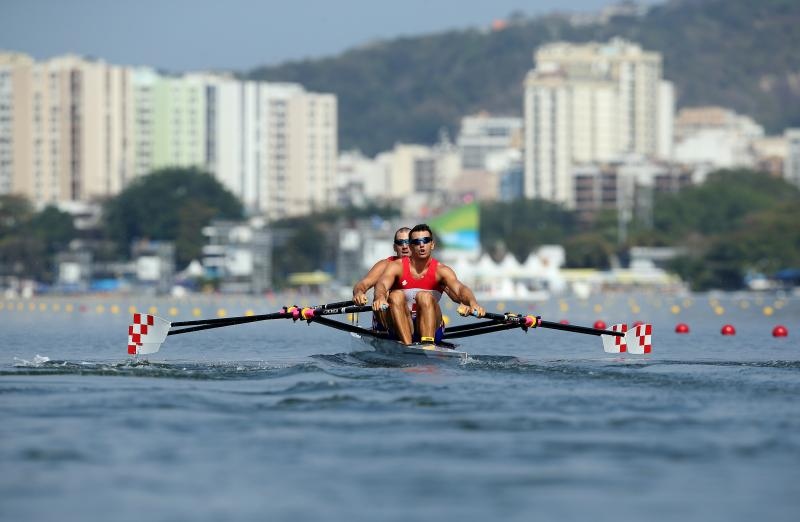 Olimpijske igre Rio 2016. Veslanje, polufinale dvojac na pariće, Valent i Martin Sinković. Photo: Igor Kralj/PIXSELL