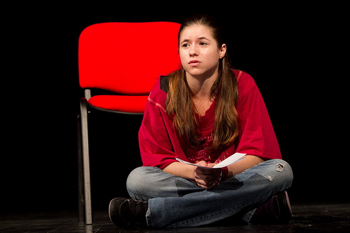 Hrvatsko narodno kazalište Zadar traži nove mlade talente za glumačku radionicu, sinoć smo pratili audiciju na kojoj su se budućoj mentorici, glumici Jasni Ančić, predstavili ženske kandidatkinje, foto Leo Banićć