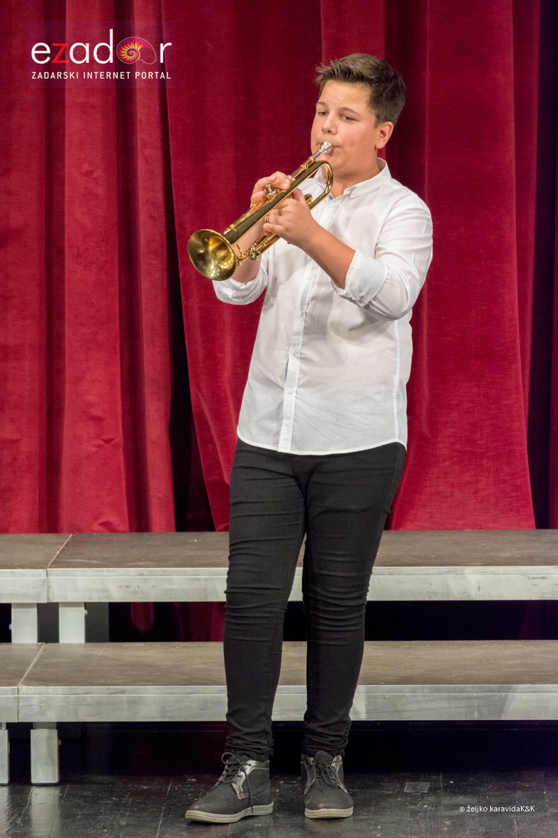 HNK Zadar: Godišnji koncert učenika glazbenog odjela Glazbene škole Blagoje Bersa
